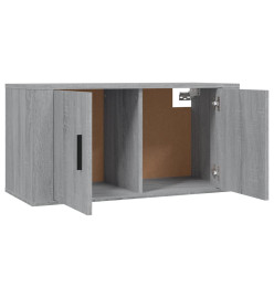 Meubles TV muraux 2 pcs sonoma gris 80x34,5x40 cm