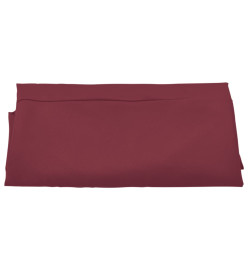 Tissu de remplacement pour parasol déporté Rouge bordeaux 350cm