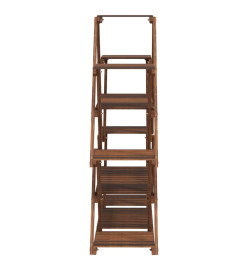 Support à fleurs 110x25x105 cm bois massif de sapin