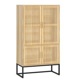 Buffet haut 70x35x125 cm bois d'ingénierie