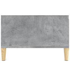 Table basse gris béton 55x55x36,5 cm bois d'ingénierie