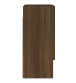 Armoire murale Chêne marron 60x31x70 cm Bois d'ingénierie