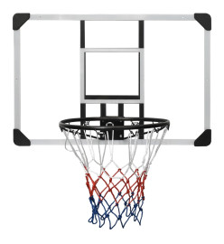 Panneau de basket-ball Transparent 90x60x2,5 cm Polycarbonate