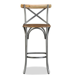 Tabouret de bar Bois de manguier massif