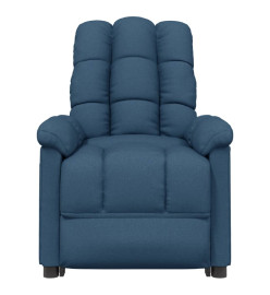 Fauteuil de massage Bleu Tissu