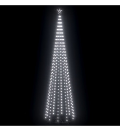 Sapin de Noël cône 752 LED Blanc froid Décoration 160x500 cm