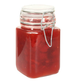 Pots à confiture en verre avec serrure 12 pcs 260 ml