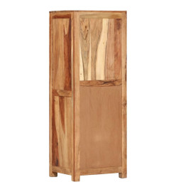 Buffet haut 40x34x110 cm bois massif d'acacia