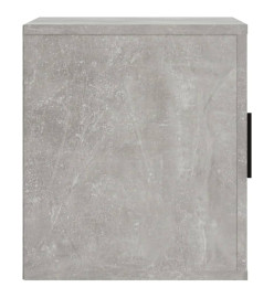 Meuble TV Gris béton 100x35x40 cm Bois d'ingénierie