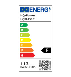 HQ POWER Guirlande lumineuse à LED 45 m Blanc froid