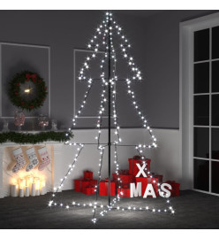 Arbre de Noël cône 240 LED d'intérieur/d'extérieur 118x180 cm