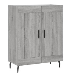 Buffet sonoma gris 69,5x34x90 cm bois d'ingénierie