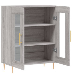 Buffet sonoma gris 69,5x34x90 cm bois d'ingénierie