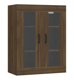 Armoire murale suspendue Chêne marron 69,5x34x90 cm