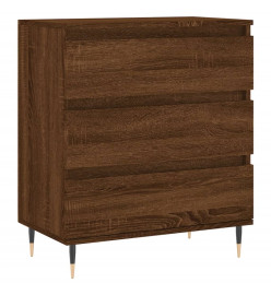 Buffet Chêne marron 60x35x70 cm Bois d'ingénierie