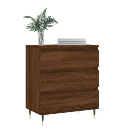 Buffet Chêne marron 60x35x70 cm Bois d'ingénierie