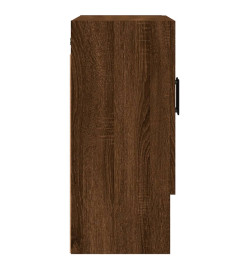 Armoire murale chêne marron 60x31x70 cm bois d'ingénierie