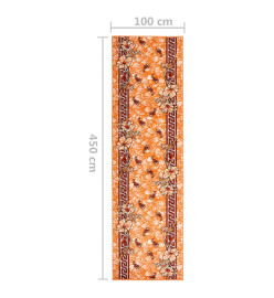 Tapis BCF Terre cuite 100x450 cm