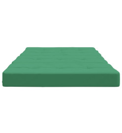 Coussins de chaise longue lot de 2 vert tissu oxford