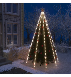 Guirlande lumineuse d'arbre de Noël 400 LED Blanc froid 400 cm