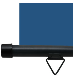 Auvent latéral de balcon 100x250 cm Bleu