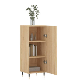 Buffet Chêne sonoma 34,5x34x90 cm Bois d'ingénierie