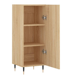 Buffet Chêne sonoma 34,5x34x90 cm Bois d'ingénierie