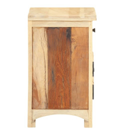 Table de chevet 40 x 30 x 50 cm Bois de récupération massif