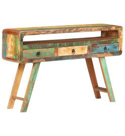 Buffet 120x30x75 cm Bois de récupération solide