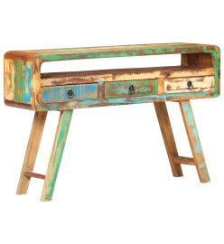 Buffet 120x30x75 cm Bois de récupération solide