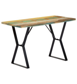 Table de salle à manger 120x60x76cm Bois de récupération massif