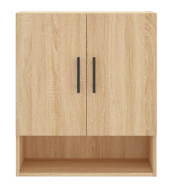 Armoire murale chêne sonoma 60x31x70 cm bois d'ingénierie