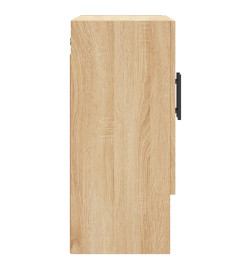 Armoire murale chêne sonoma 60x31x70 cm bois d'ingénierie