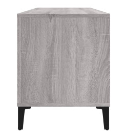 Armoire à disques sonoma gris 100x38x48 cm bois d'ingénierie