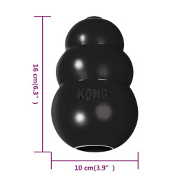 Kong Jouet pour chien Extreme Noir XXL