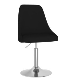 Tabouret de bar Noir Tissu