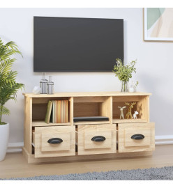 Meuble TV chêne sonoma 100x35x50 cm bois d'ingénierie