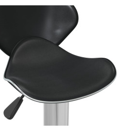 Tabouret de bar Noir Similicuir