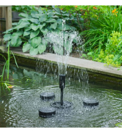 Ubbink Fontaine et écumoire flottante d'étang SkimMax