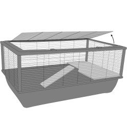 FLAMINGO Cage pour petits animaux Elsa Petit 77x47x36,5 cm