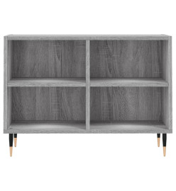 Meuble TV gris sonoma 69,5 x 30 x 50 cm bois d'ingénierie