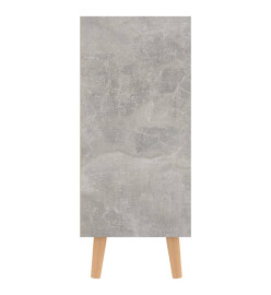 Buffet Gris béton 90x30x72 cm Aggloméré