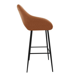 Tabouret de bar Marron clair Similicuir