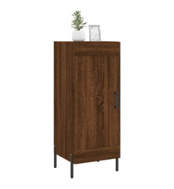 Buffet Chêne marron 34,5x34x90 cm Bois d'ingénierie