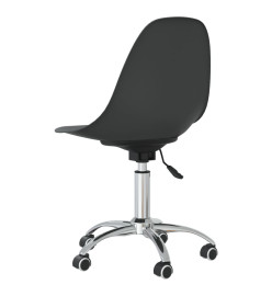 Chaise pivotante de bureau Gris clair PP