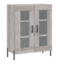 Buffet sonoma gris 69,5x34x90 cm bois d'ingénierie