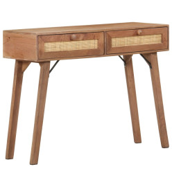 Table console 100x35x76 cm Bois de manguier massif