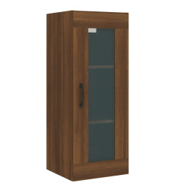 Armoire murale suspendue Chêne marron 34,5x34x90 cm