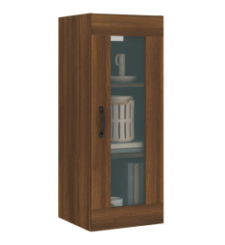 Armoire murale suspendue Chêne marron 34,5x34x90 cm