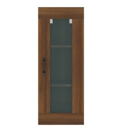 Armoire murale suspendue Chêne marron 34,5x34x90 cm